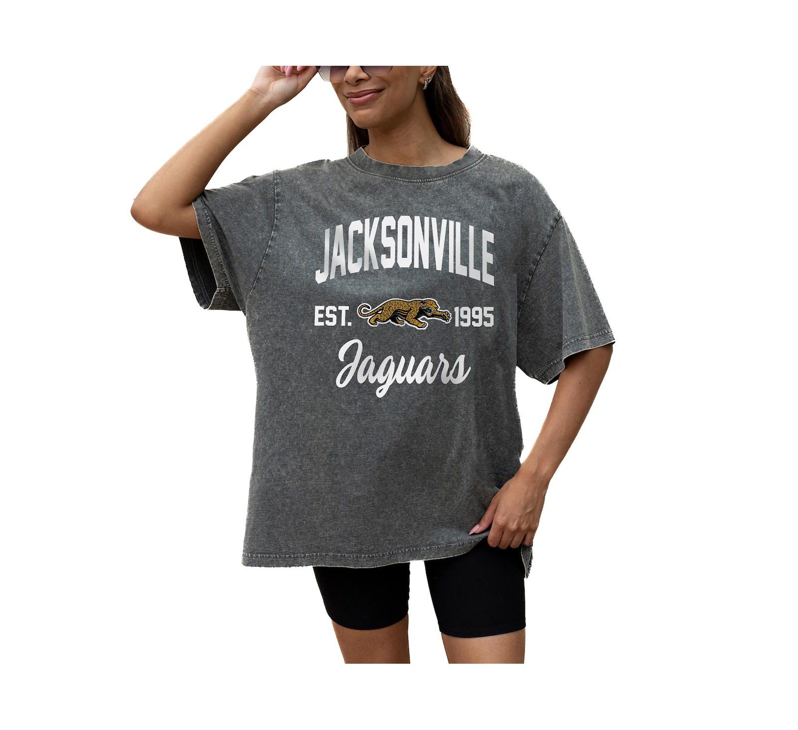 Женская оверсайз футболка Gameday Couture Grey Jacksonville Jaguars Throwback