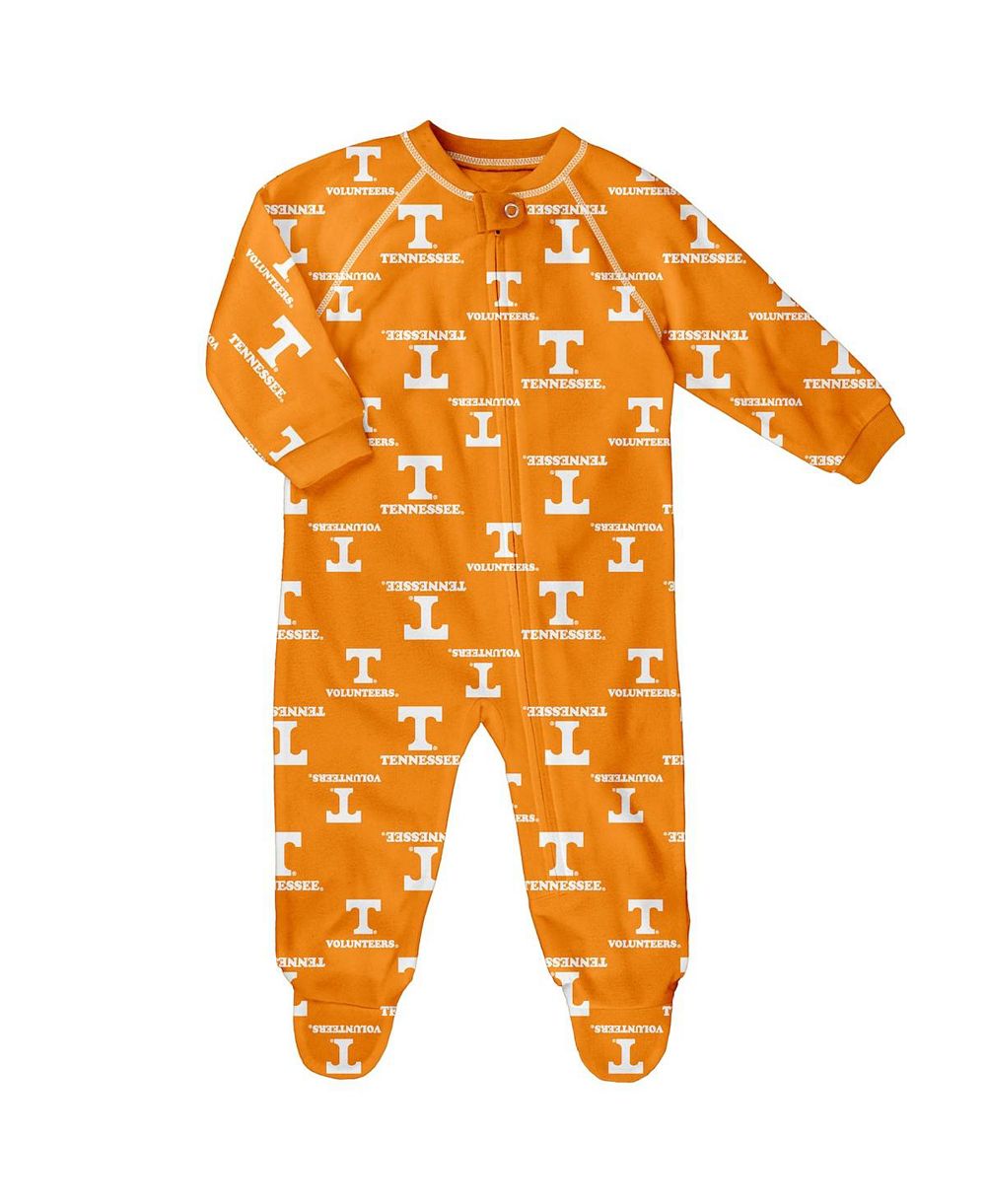 Комбинезон Outerstuff для мальчиков и девочек Orange Tennessee Volunteers All-Over Print Raglan Full-Zip