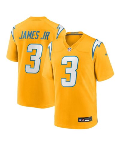 Детская джерси Nike Derwin James Jr. Gold Los Angeles Chargers Alternate Charger Power Game Player