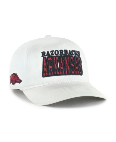 '47 Brand Women's White Arkansas Razorbacks Outspoken Hitch Adjustable Hat