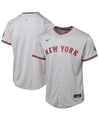 Детская джерси Nike Gray New York Mets Road Limited
