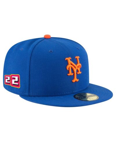 Мужская кепка New Era Juan Soto Royal New York Mets 2025 Player’s Weekend 59FIFTY Fitted