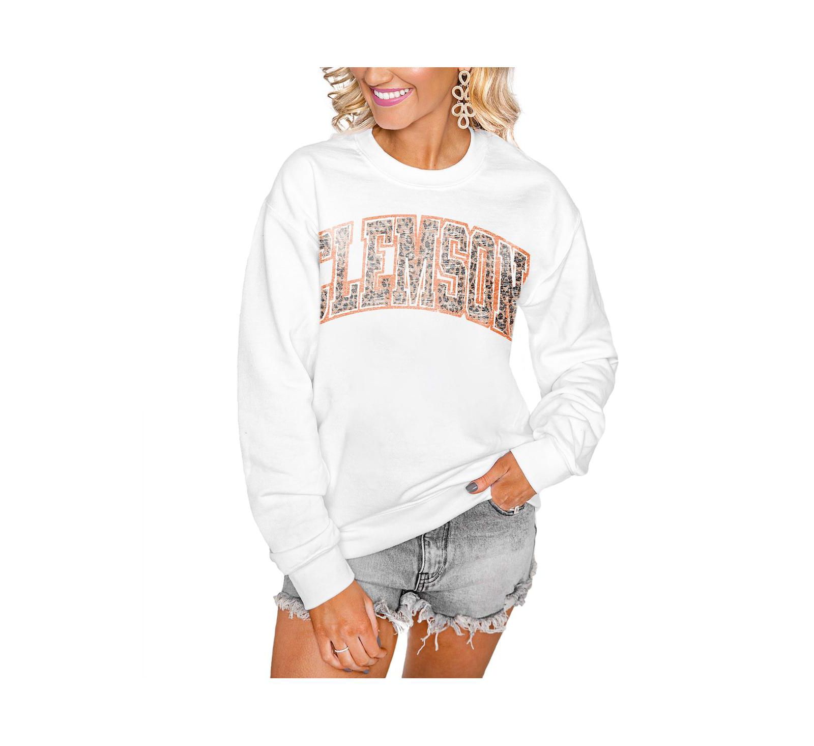 Gameday Couture женское свитшот Clemson Tigers Oversized