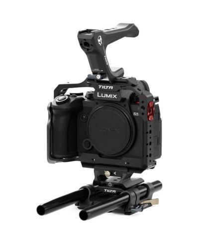 Tilta Full Camera Cage Basic Kit for Panasonic S5 II/IIX/G9 II - Black