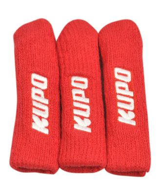Kupo Stand Leg Protector, Set of 3, Red