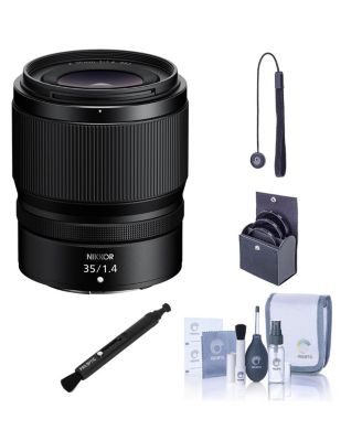 Nikon NIKKOR Z 35mm f/1.4 Lens, Bundle with Included Value