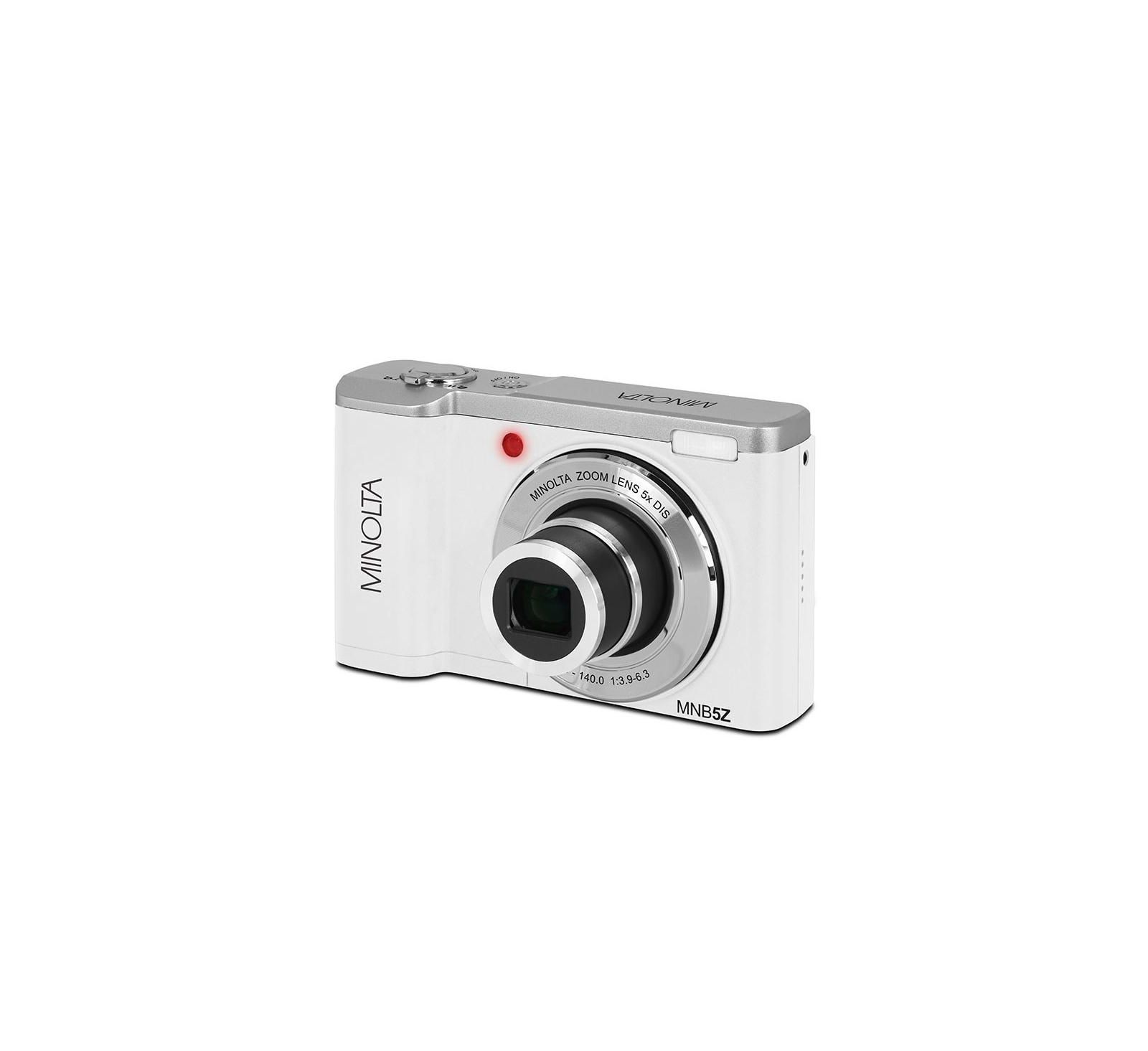 Minolta MNB5Z 48 MP / 5K Ultra HD Dual Lens Camera with 5x Optical Zoom