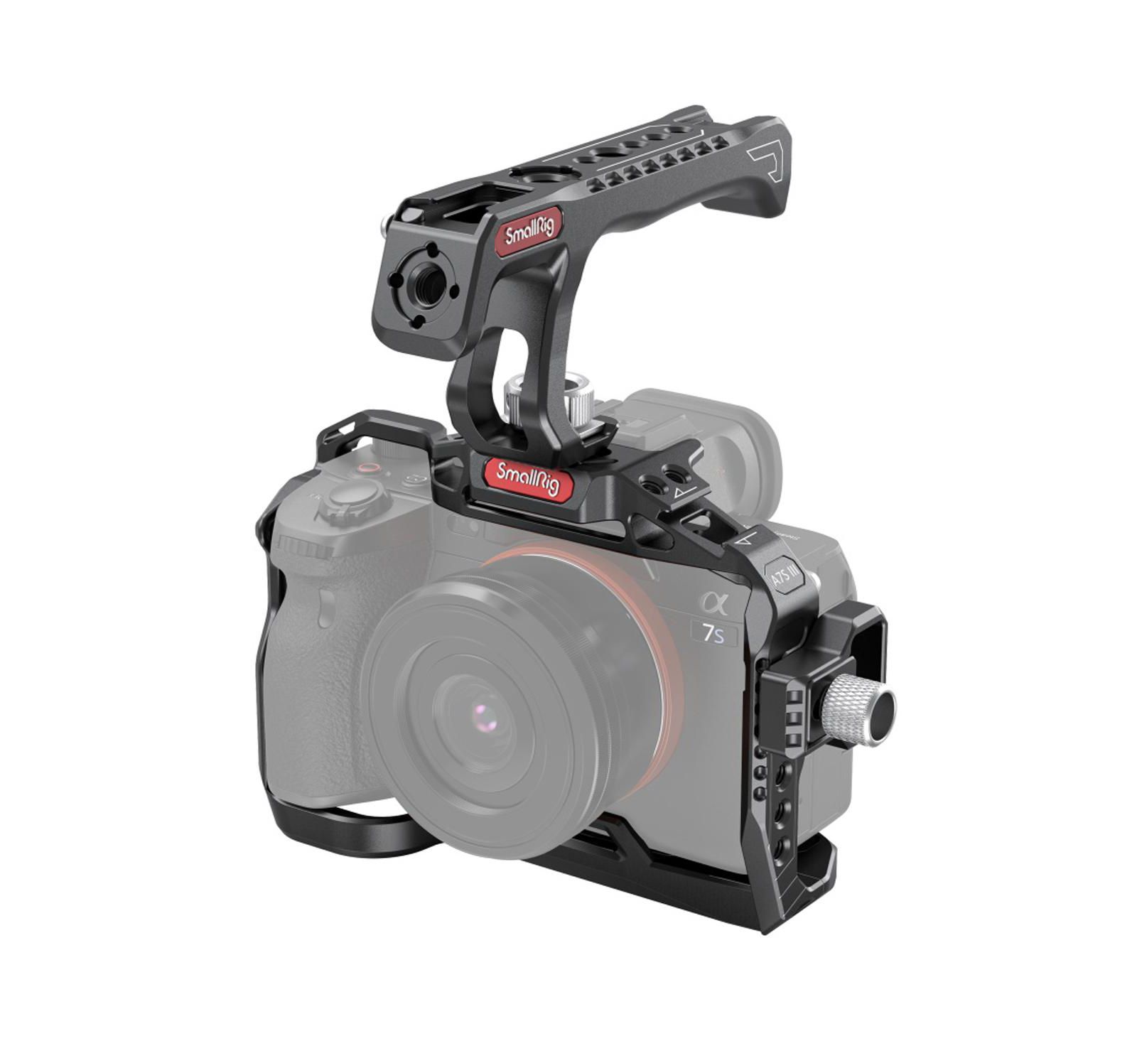 SmallRig Professional Full Camera Cage Kit Double Locking HDMI Cable Clamp for Sony Alpha 7S III