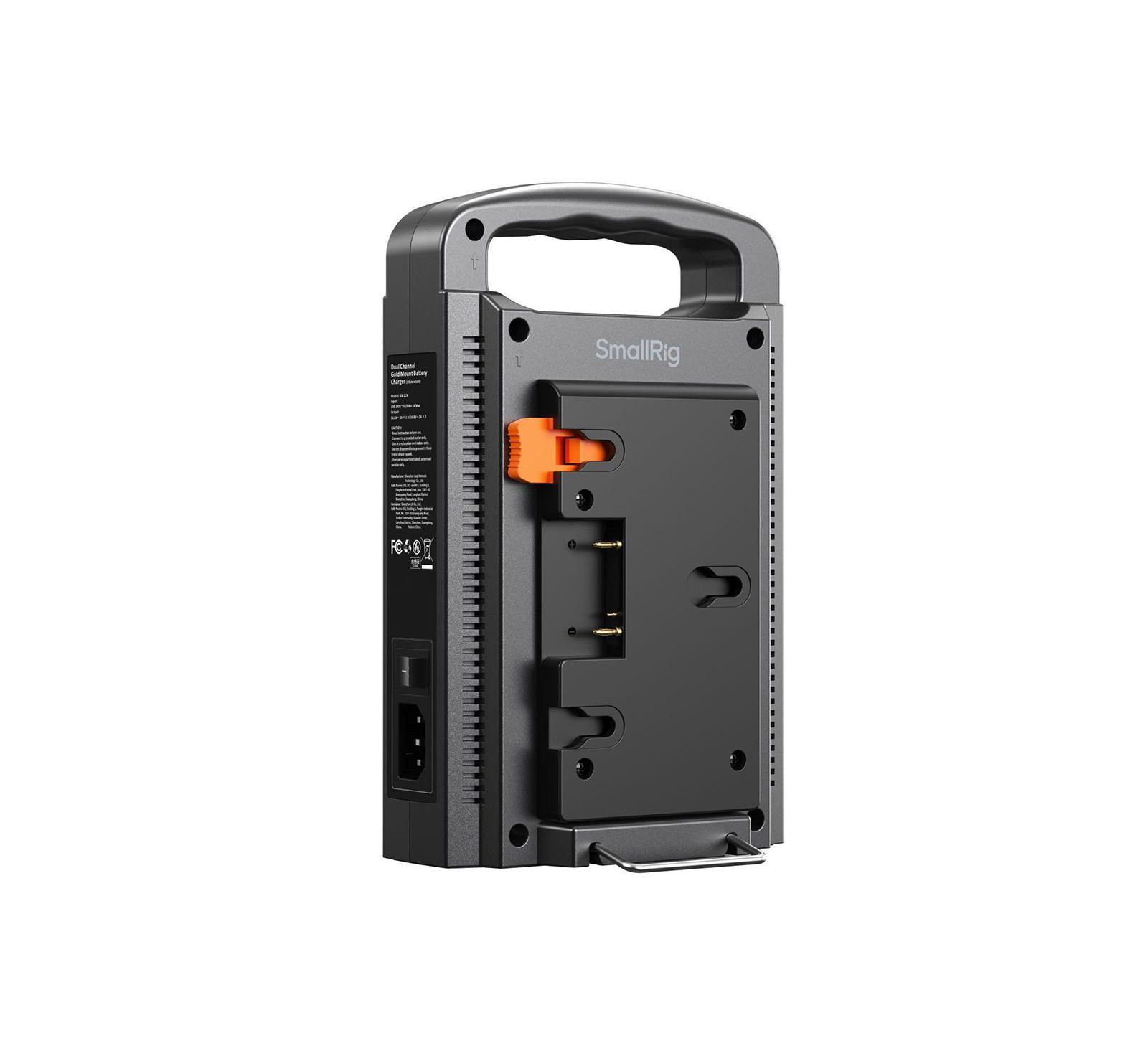 SmallRig 2-Channel Simultaneous Gold Mount Battery Charger