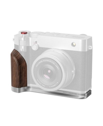 Smallrig 5265 Arca-Swiss Quick Release Wooden Handle Mount Plate for Fujifilm GFX100RF