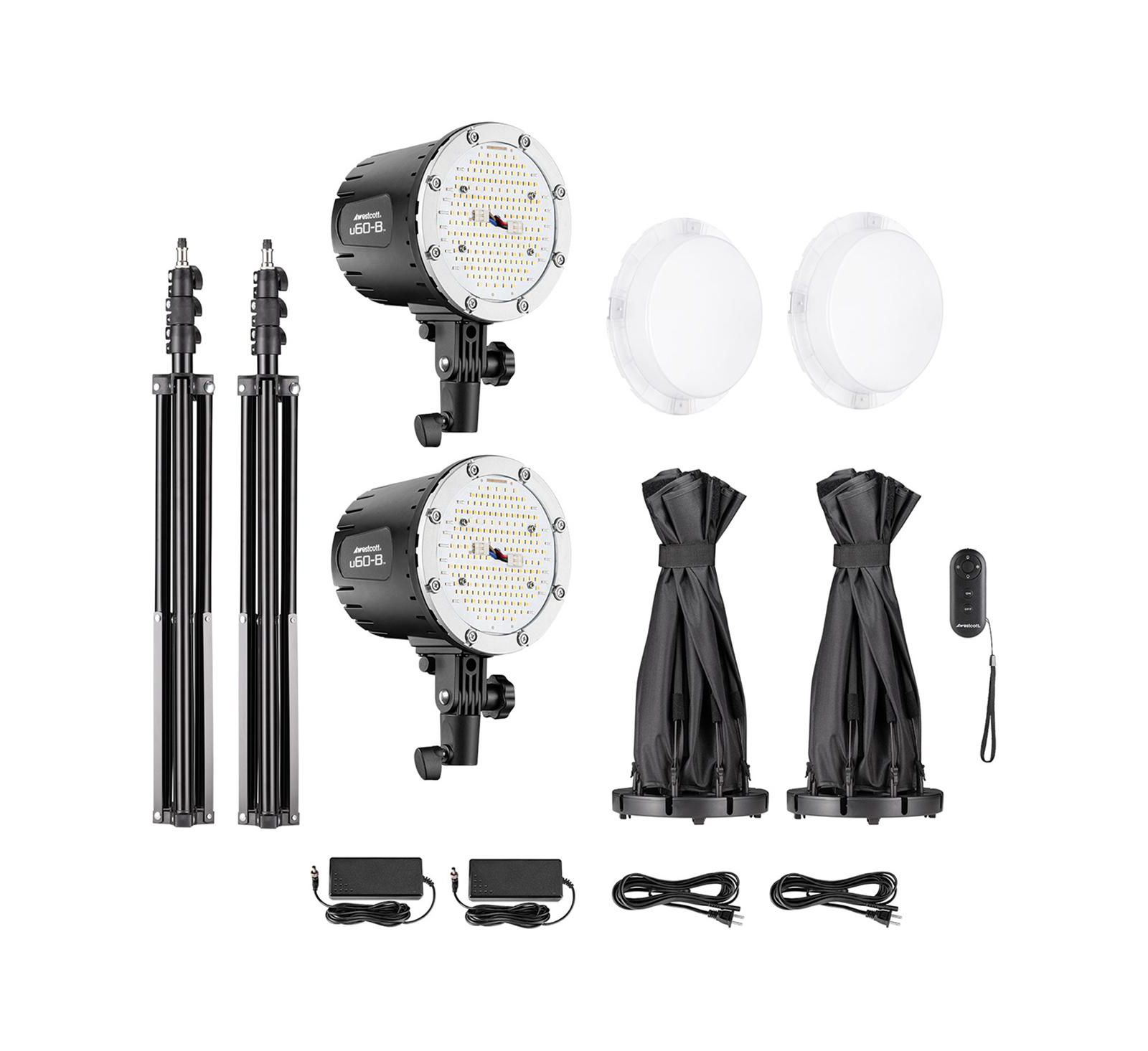 Комплект софтбоксов Westcott U60-B 60W Bi-Color LED 2-Light