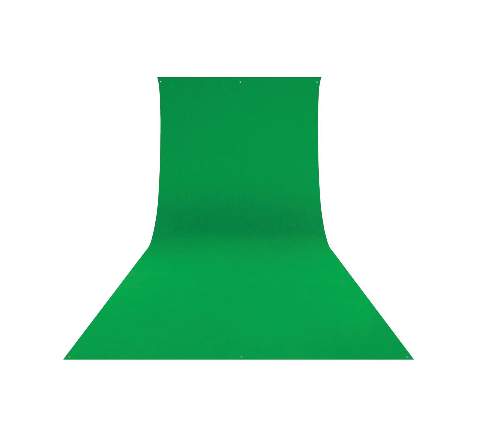 Westcott 9x20' Wrinkle-Resistant Chroma-Key Green Machine-Washable Backdrop