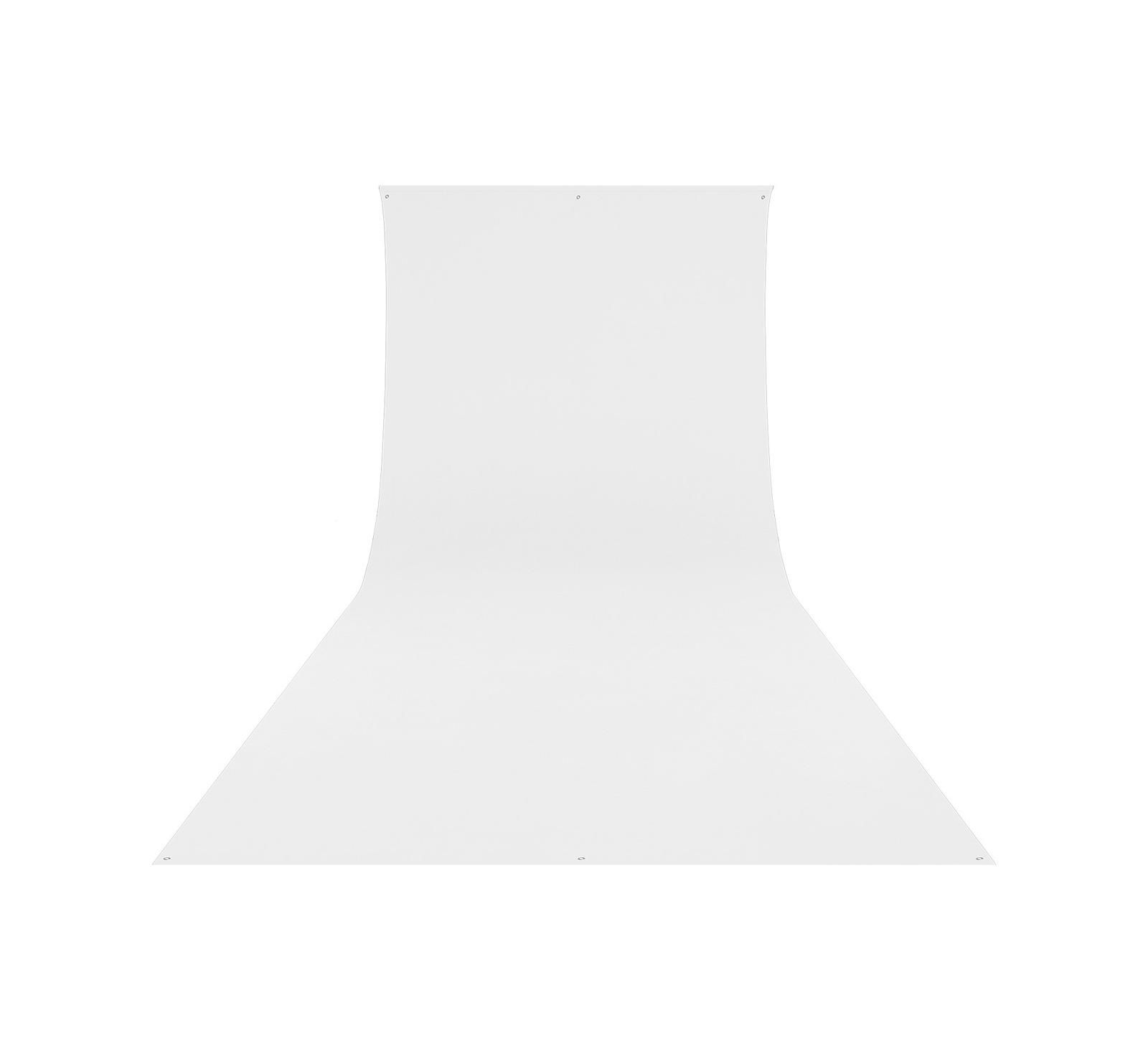 Westcott 9x20 Feet Wrinkle Resistant Cotton Background, High-Key White