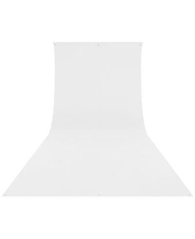 Хлопковый фон Westcott 9x20 Feet Wrinkle Resistant, High-Key White