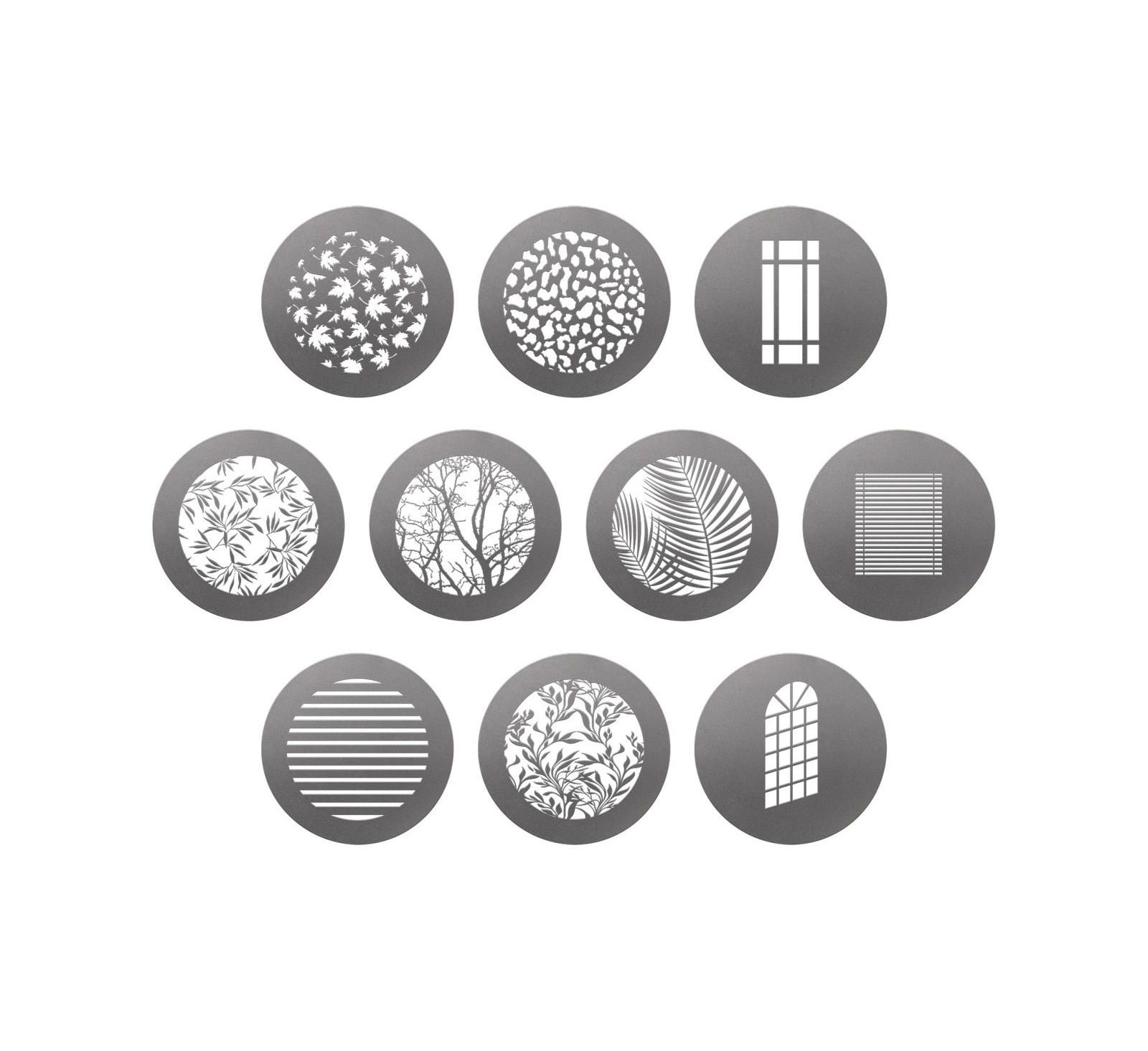 Westcott Environmental Gobo Pack for Optical Spot by Lindsay Adler, 10-Pack