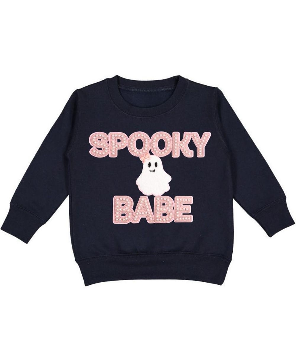 Sweet Wink Детское худи Spooky Babe с нашивками на Хэллоуин