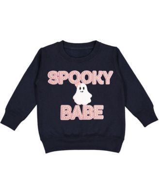 Sweet Wink Детское худи Spooky Babe с нашивками на Хэллоуин
