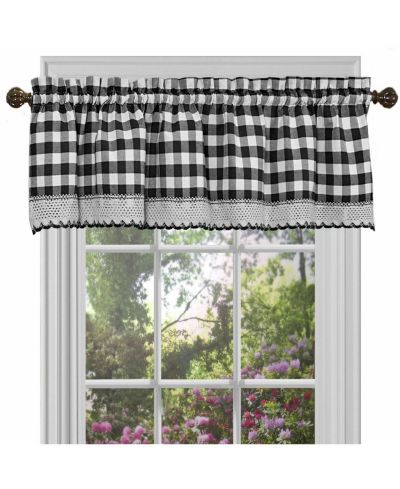 Декоративная занавеска GoodGram Country Plaid Window Valance