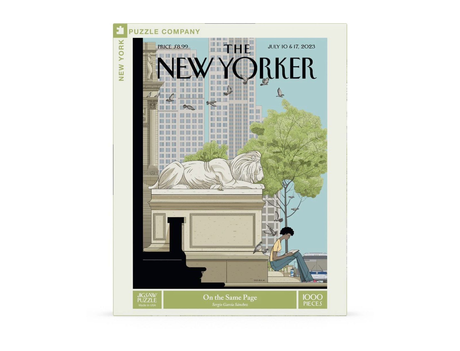 New York Puzzle Company пазл On the Same Page 1000 Piece