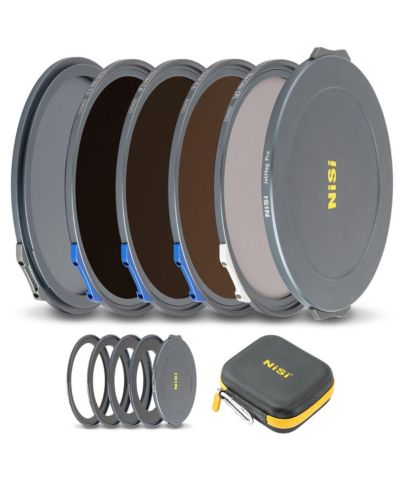 Nisi JetMag Pro 82MAG Landscape ND Magnetic Filter Kit, 4-Adapter Rings