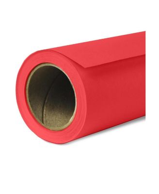 Savage 53"x36' Widetone Seamless Background Paper - Primary Red, Single