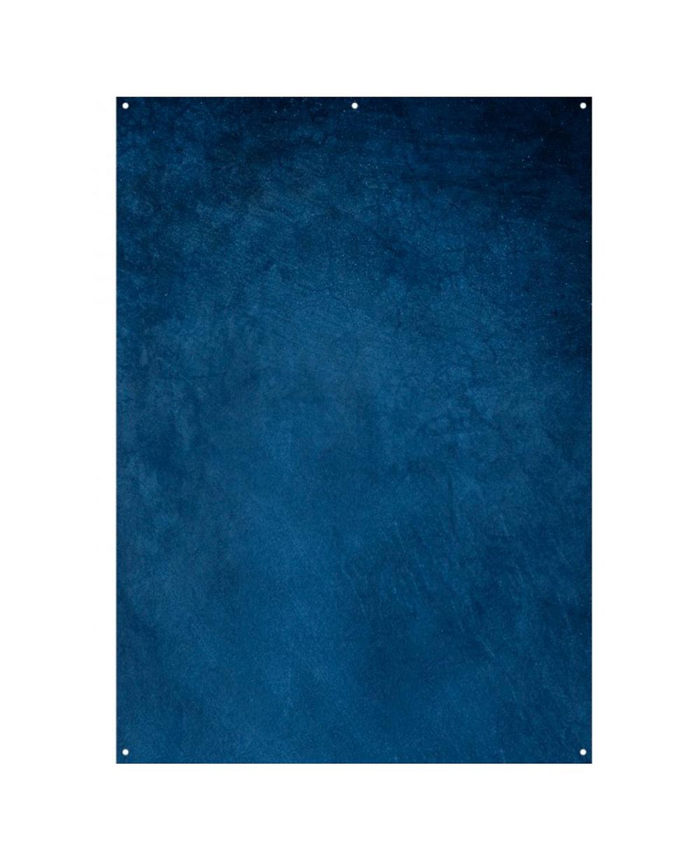 Westcott X-Drop Lightweight Canvas Backdrop, Blue Concrete, 5x7