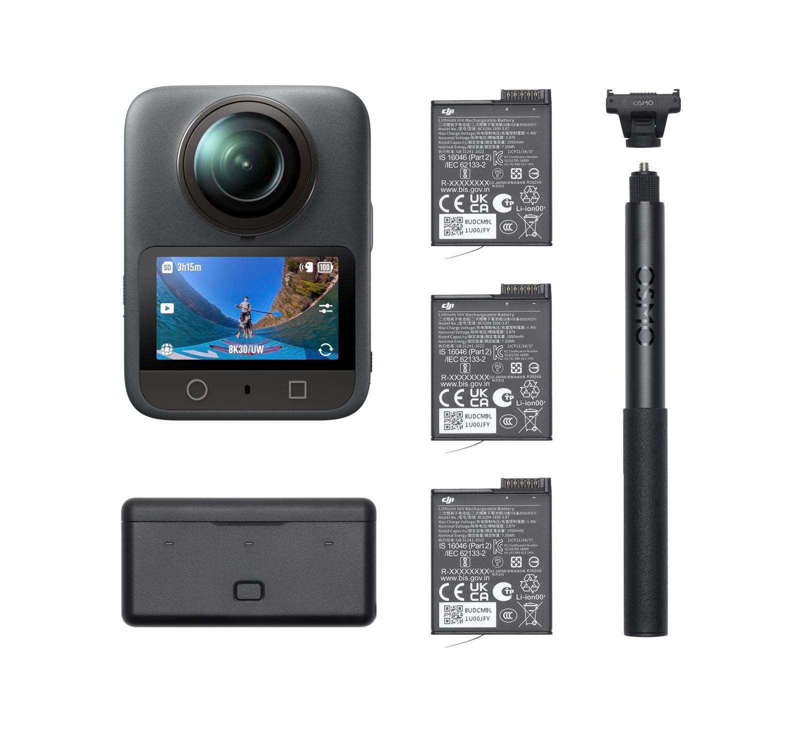 Экшн-камера DJI Osmo 360 8K Adventure Combo