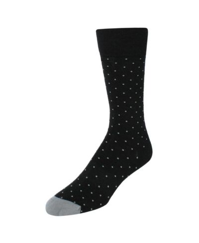 TRAFALGAR Мужские носки Pierre Polka Dot из хлопка Pima средней длины (1 пара)