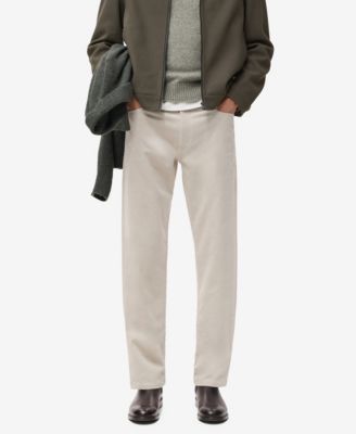Мужские брюки Mango Corduroy Regular-Fit