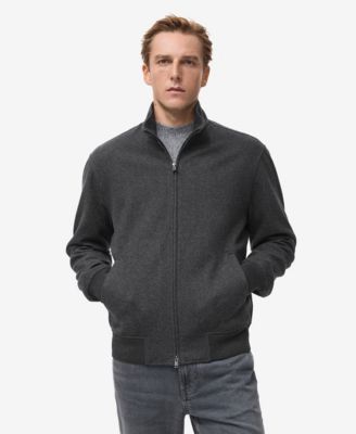 MANGO Мужская куртка на молнии regular-fit