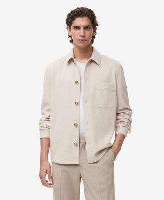 Mango Мужской Regular Fit Flannel Overshirt