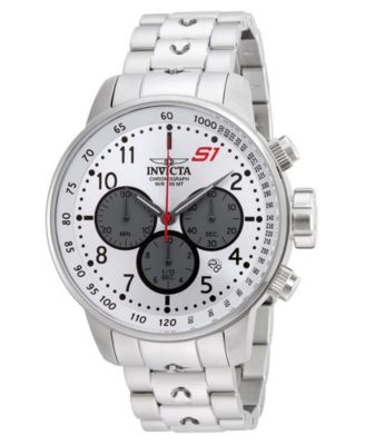 Мужские часы Invicta 23083 S1 Rally Quartz Chronograph Silver, Grey Dial