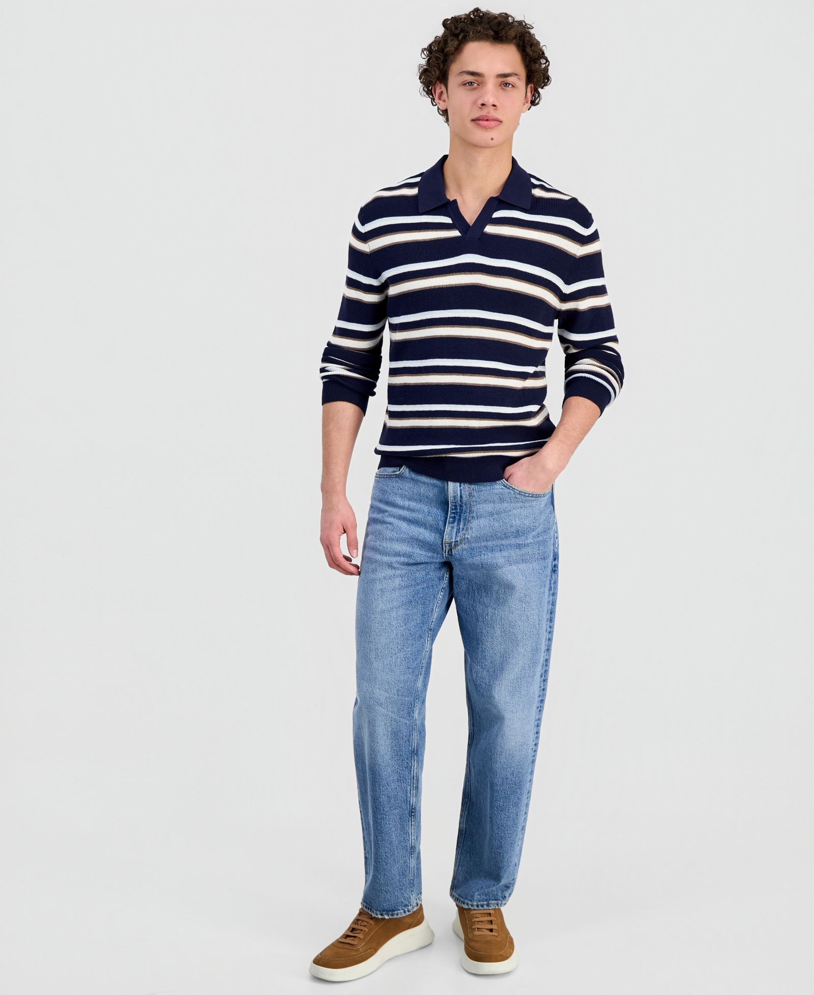 GUESS Men's Owen Relaxed-Fit Jeans