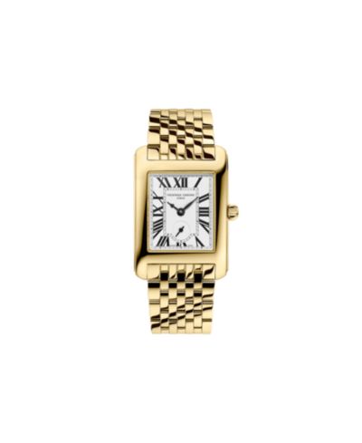 Женские наручные часы Frederique Constant Carree Gold-Tone Stainless Steel, 25.2mm