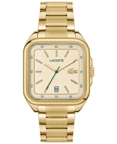 Мужские часы Lacoste L.12.12 Up Gold Tone Stainless Steel 39mm