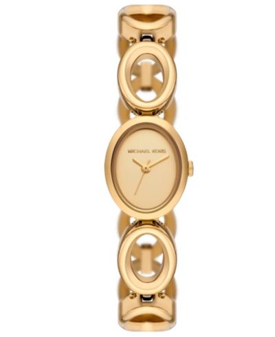 Michael Kors Женские часы Maude Three-Hand из нержавеющей стали цвета Gold, 22mm