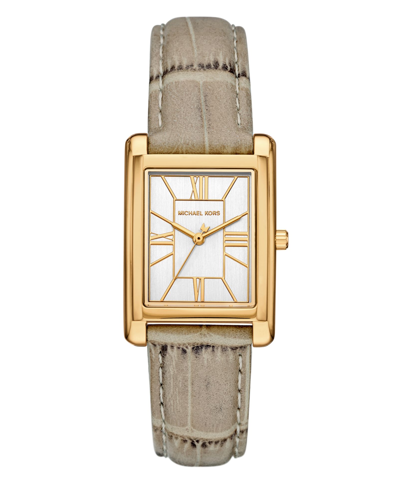 Women's Essex Three-Hand Nude Leather Watch, 26x36mm