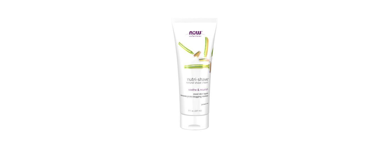 Гель для бритья NOW Foods Nutri-Shave Natural, 8 OZ
