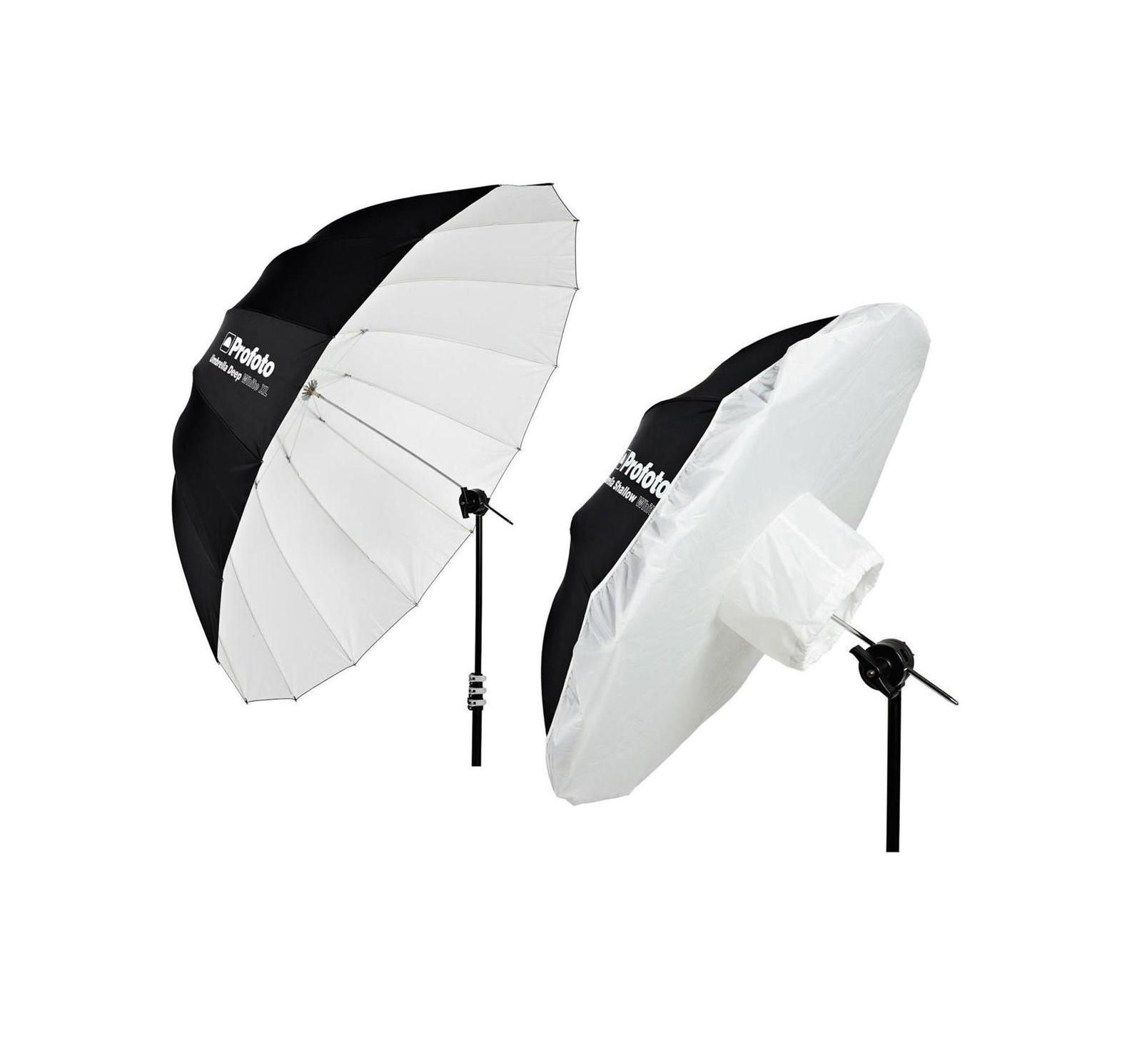 Белый зонт Profoto Deep, XL, 65" (165cm), с диффузором