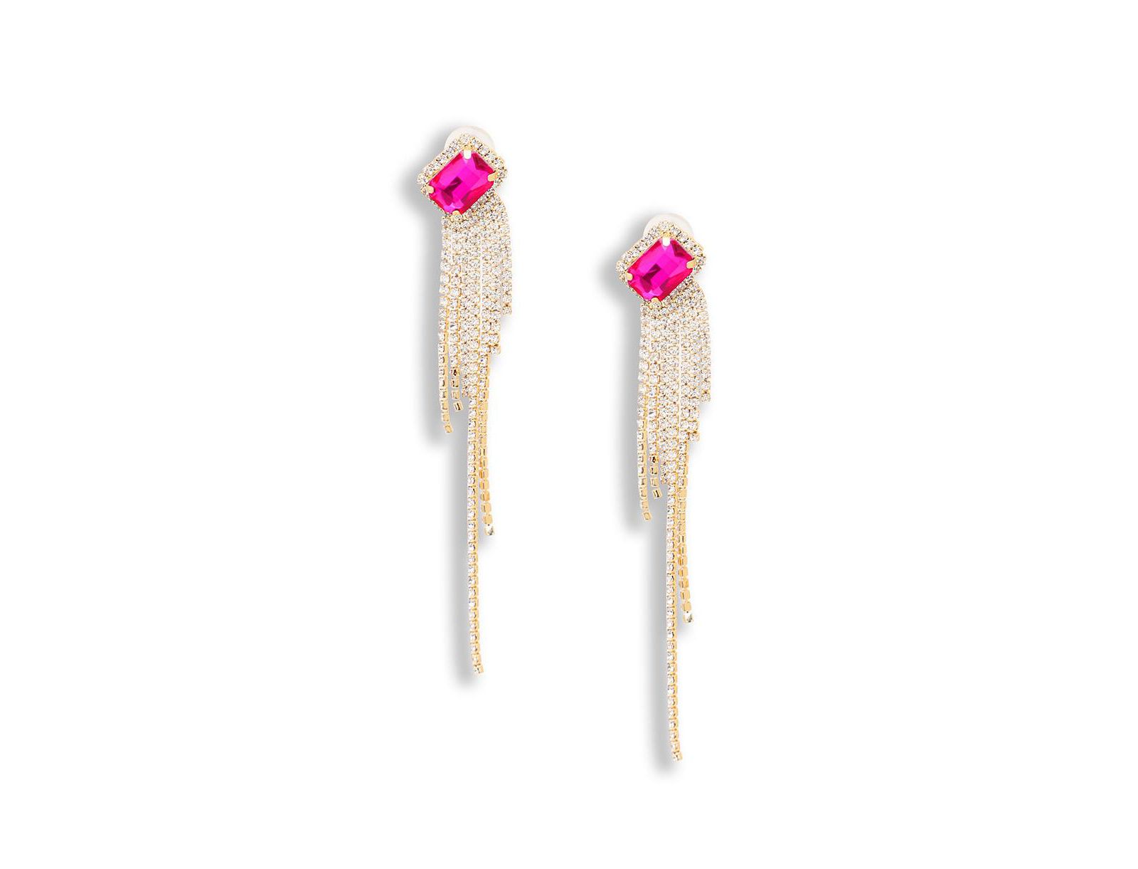 SOHI Women's Bling Drop Earrings
