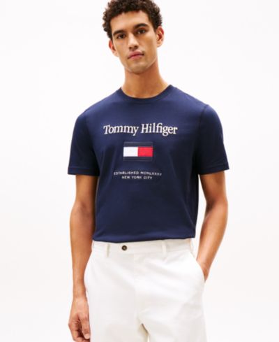 Мужская футболка Tommy Hilfiger Logo Embroidered Flag