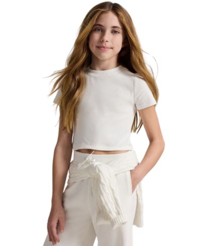 Polo Ralph Lauren Детская трикотажная футболка Ribbed Boxy 7-16