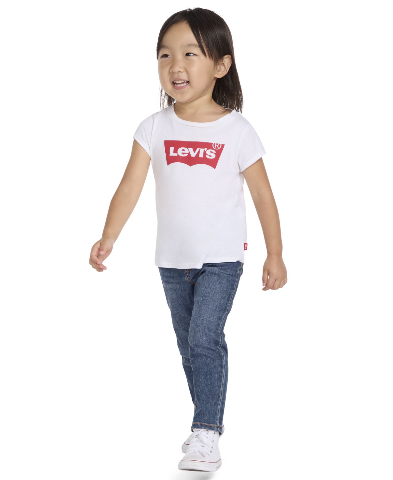 Levi's Girls' Toddler 2T-4T Brandi Slim-Leg Jeans