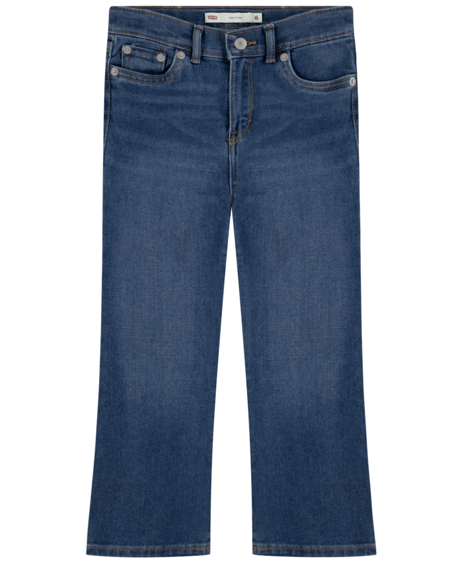 Детские джинсы Levi's 726 с высокой посадкой, клеш