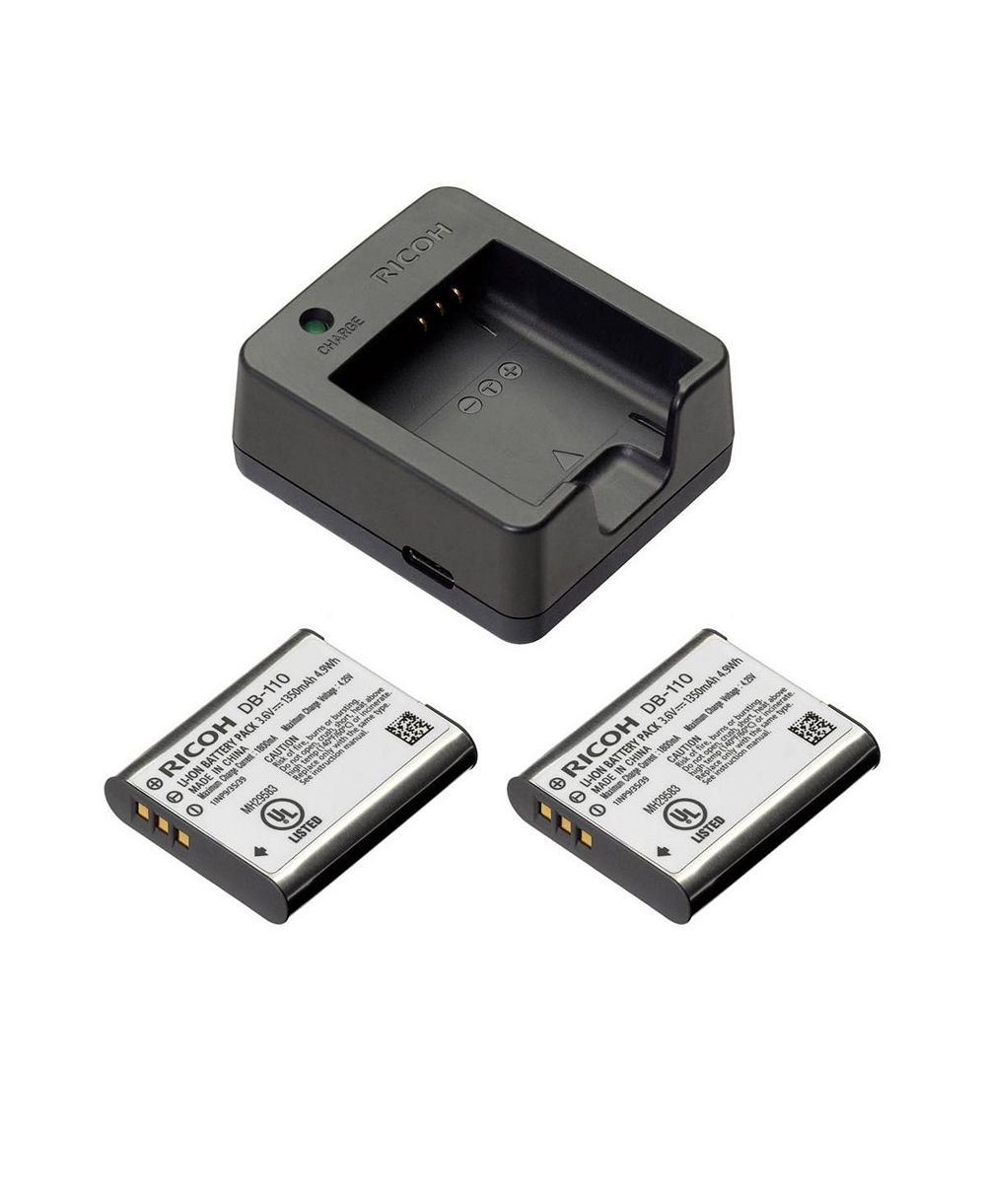 Зарядное устройство Ricoh BJ-11 для аккумулятора DB-110 с 2 аккумуляторами DB110 Li-ion