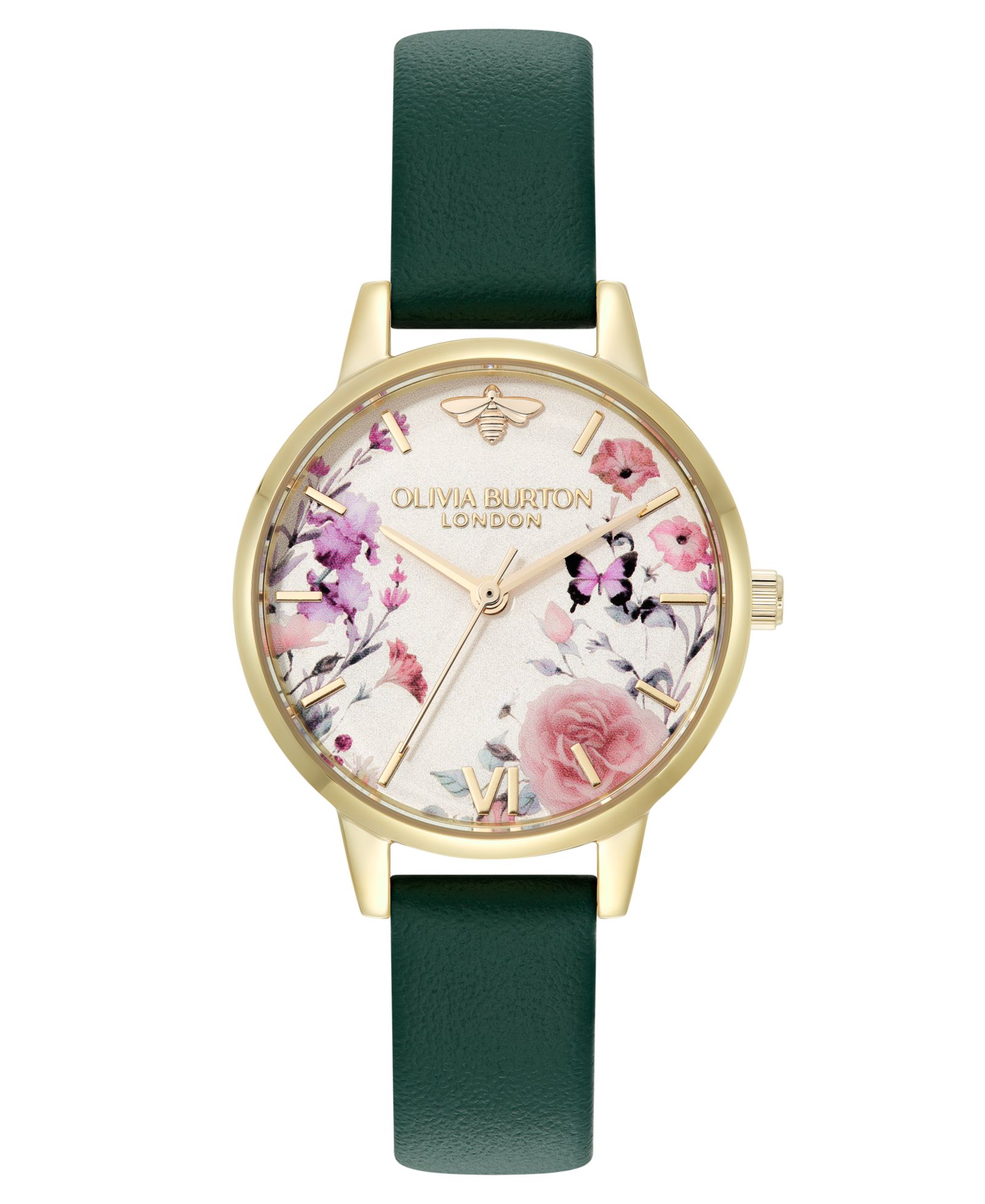 Женские часы Olivia Burton с цветочным принтом, 30mm