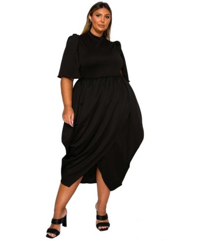 Платье L I V D Plus Size Aesira Tulip Hem Pocket