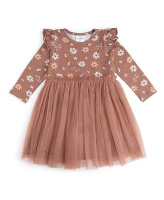 Детское платье Sweet Wink Little and Big Girls Ditsy Fall Floral Long Sleeve Tutu