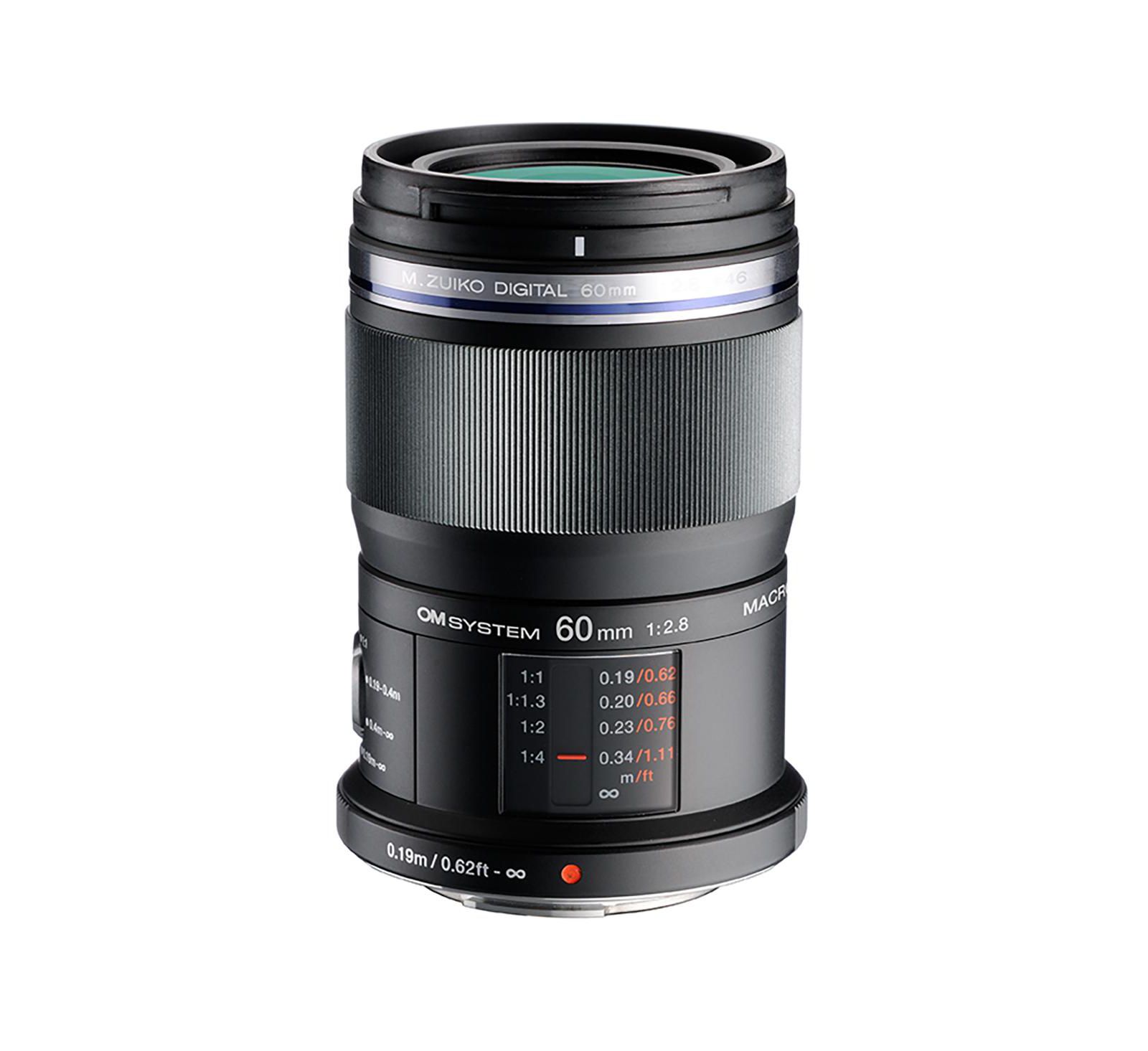 Om System M.Zuiko Digital ED 60mm f/2.8 Macro Quiet Autofocus Lens for Micro Four Thirds