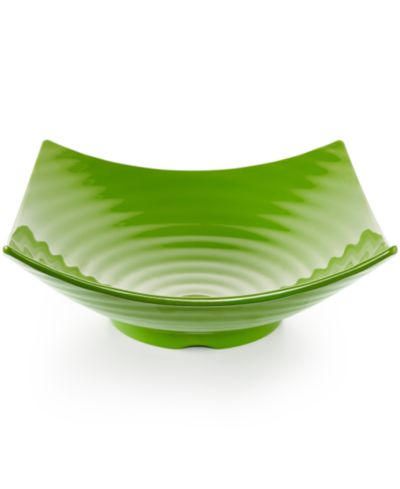 Сервировочная чаша Q Squared Zen Melamine Green